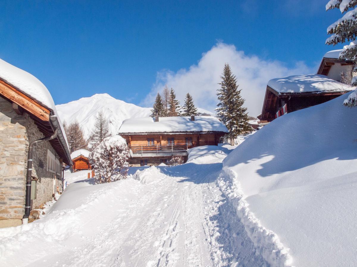 Gruppenhaus Im Walliser Alpstyle Rosswald Extérieur photo