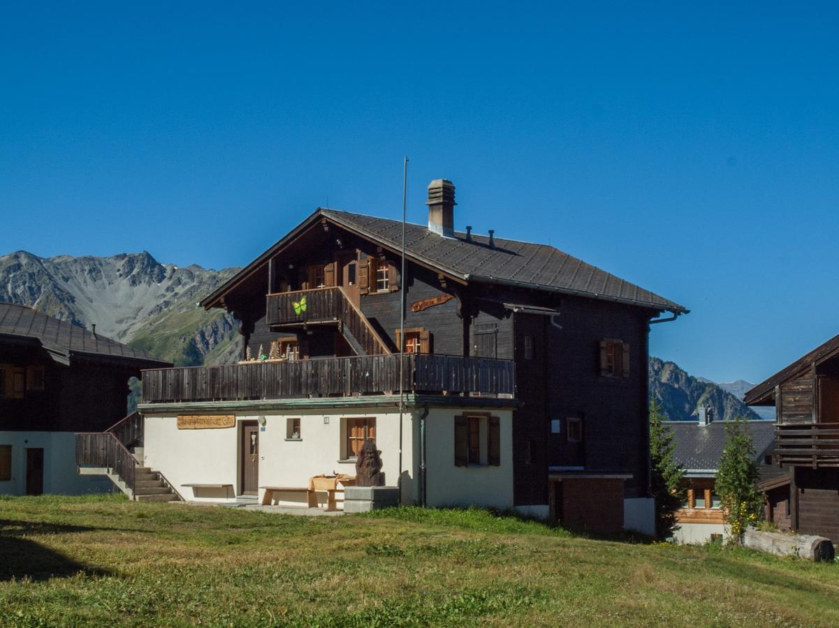 Gruppenhaus Im Walliser Alpstyle Rosswald Extérieur photo