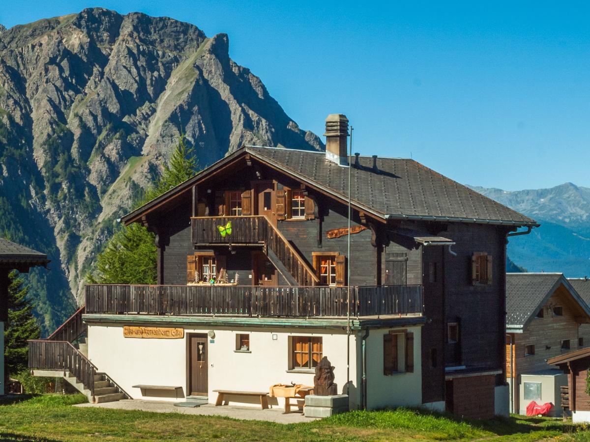 Gruppenhaus Im Walliser Alpstyle Rosswald Extérieur photo