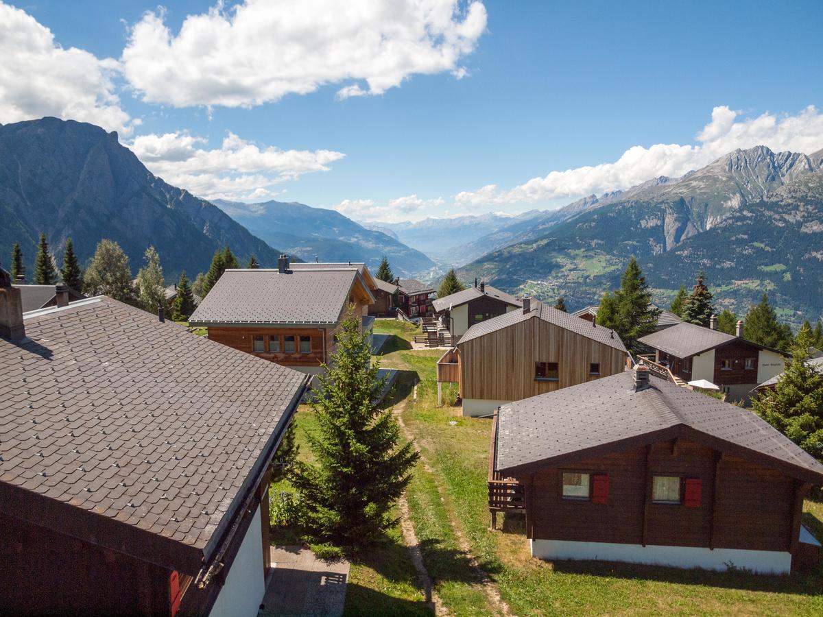 Gruppenhaus Im Walliser Alpstyle Rosswald Extérieur photo